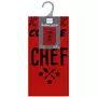 Paris Prix Torchon de Cuisine  Comme un Chef  50x70cm Rouge