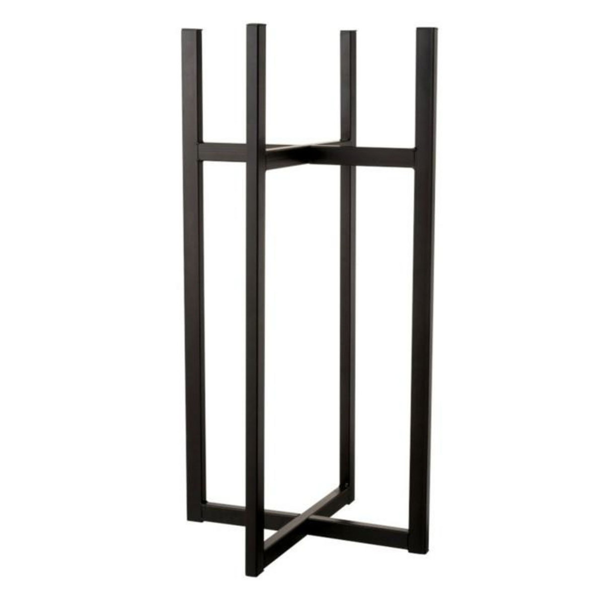 Paris Prix Support pour Cache-Pot & Panier  Elsa  83cm Noir