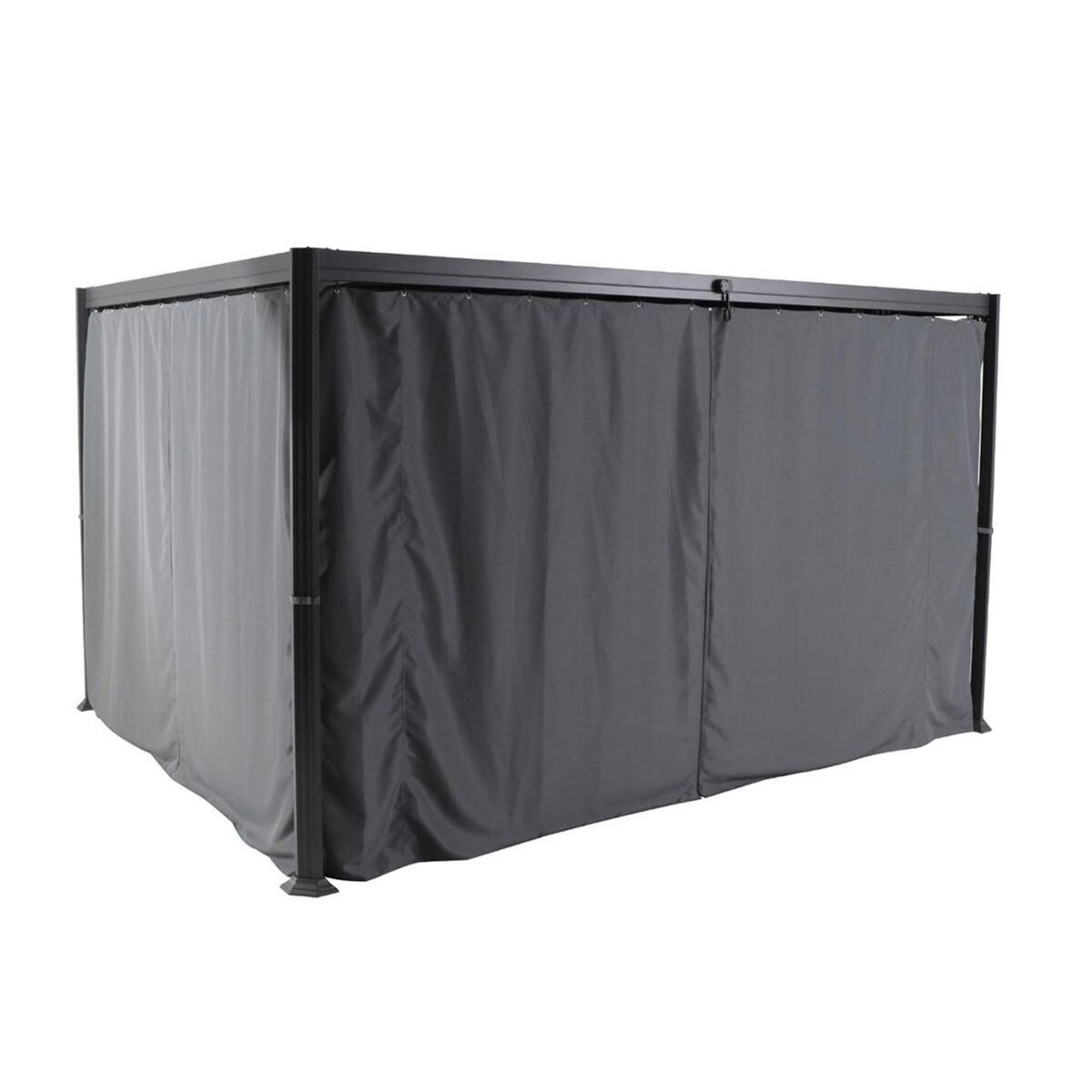 HESPERIDE Jeu de 4 rideaux pour tonnelle Belize 3 x 3,8 m - Hesperide