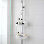 Voir la diapositive 6 : Paris Prix Serviteur de Douche 2 Paniers  Vesper  69cm Blanc