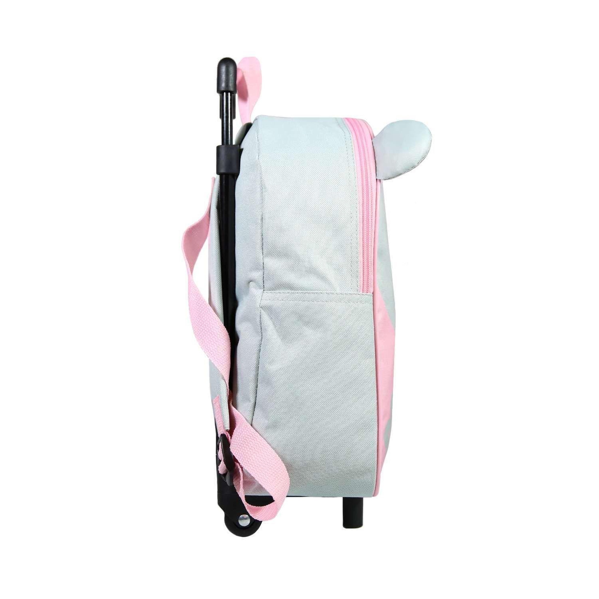Voir la diapositive 3 : Bagtrotter BAGTROTTER Sac à dos à roulettes 31 cm maternelle Kids Gris Koala