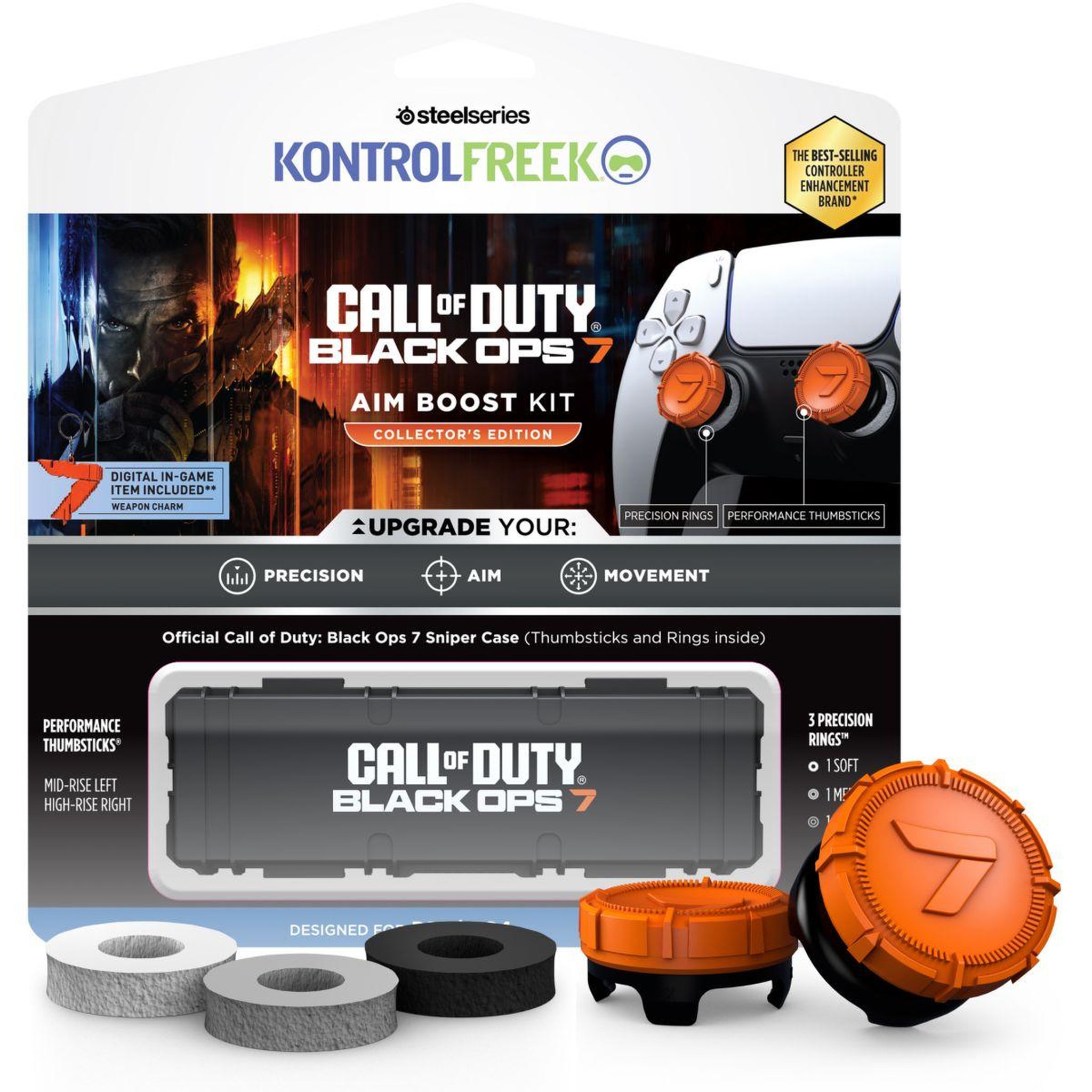 Voir la diapositive 4 : STEEL SERIES Accessoire manette CoD Chimera Collector - PS5