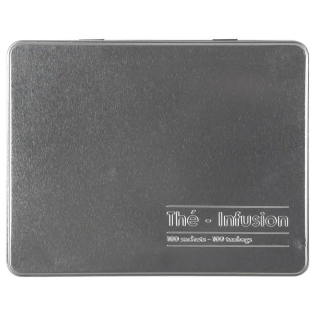 FIVE Boîte à Thé & Infusion en Sachet  Relief II  21cm Noir