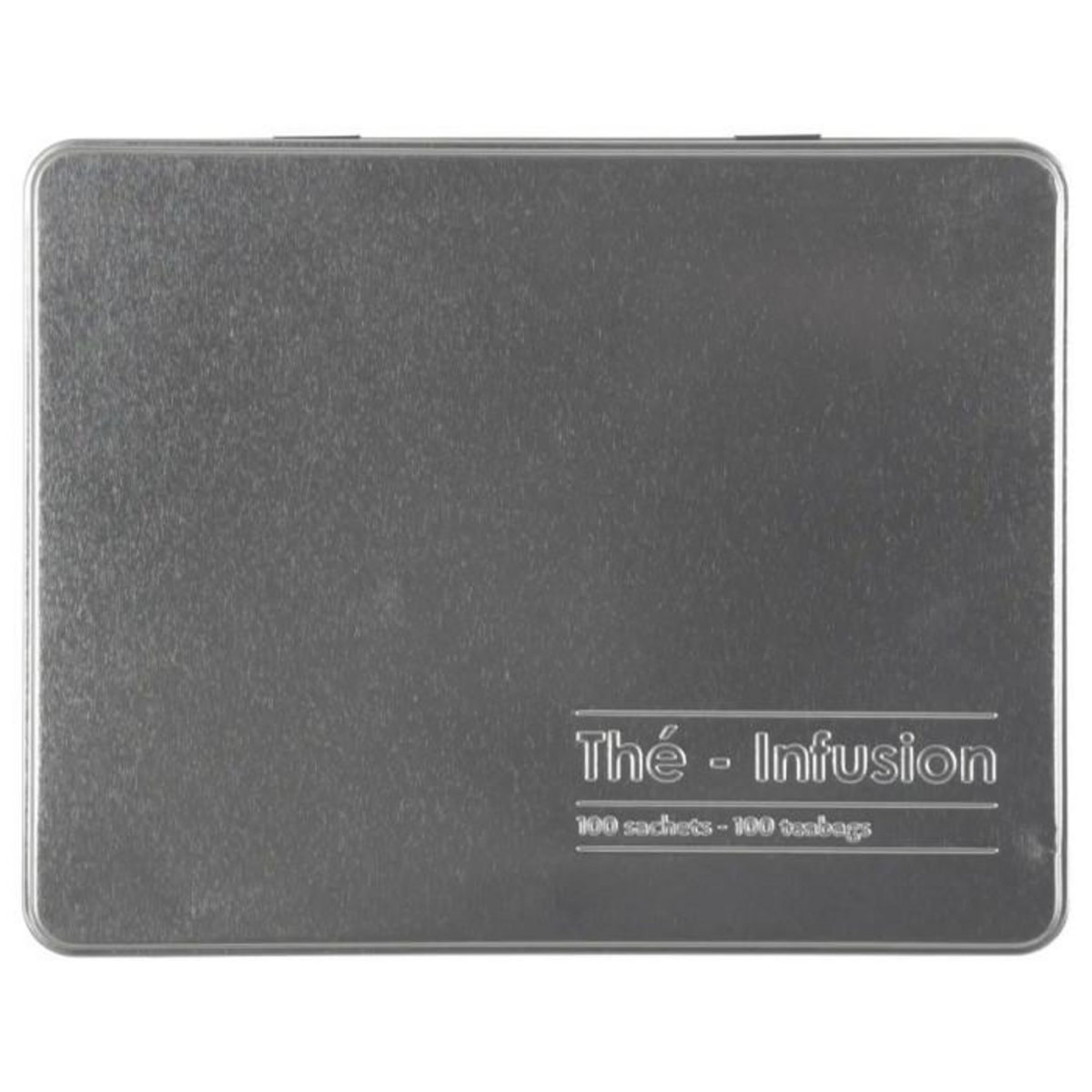 FIVE Boîte à Thé & Infusion en Sachet  Relief II  21cm Noir