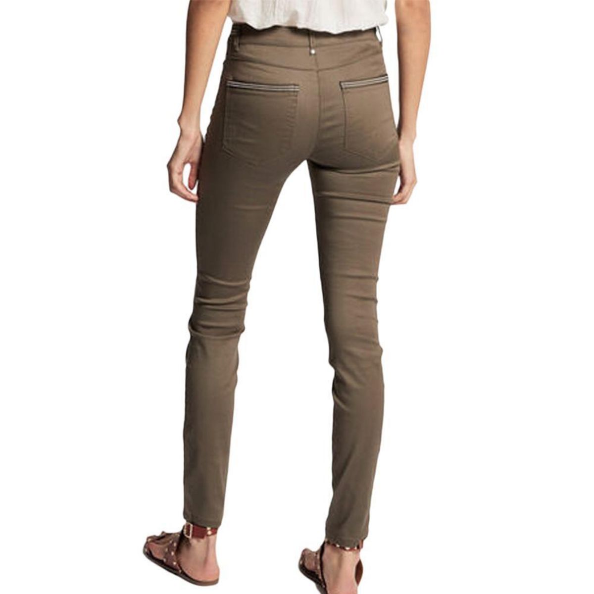 MORGAN Pantalon  enduit Femme Morgan Palona