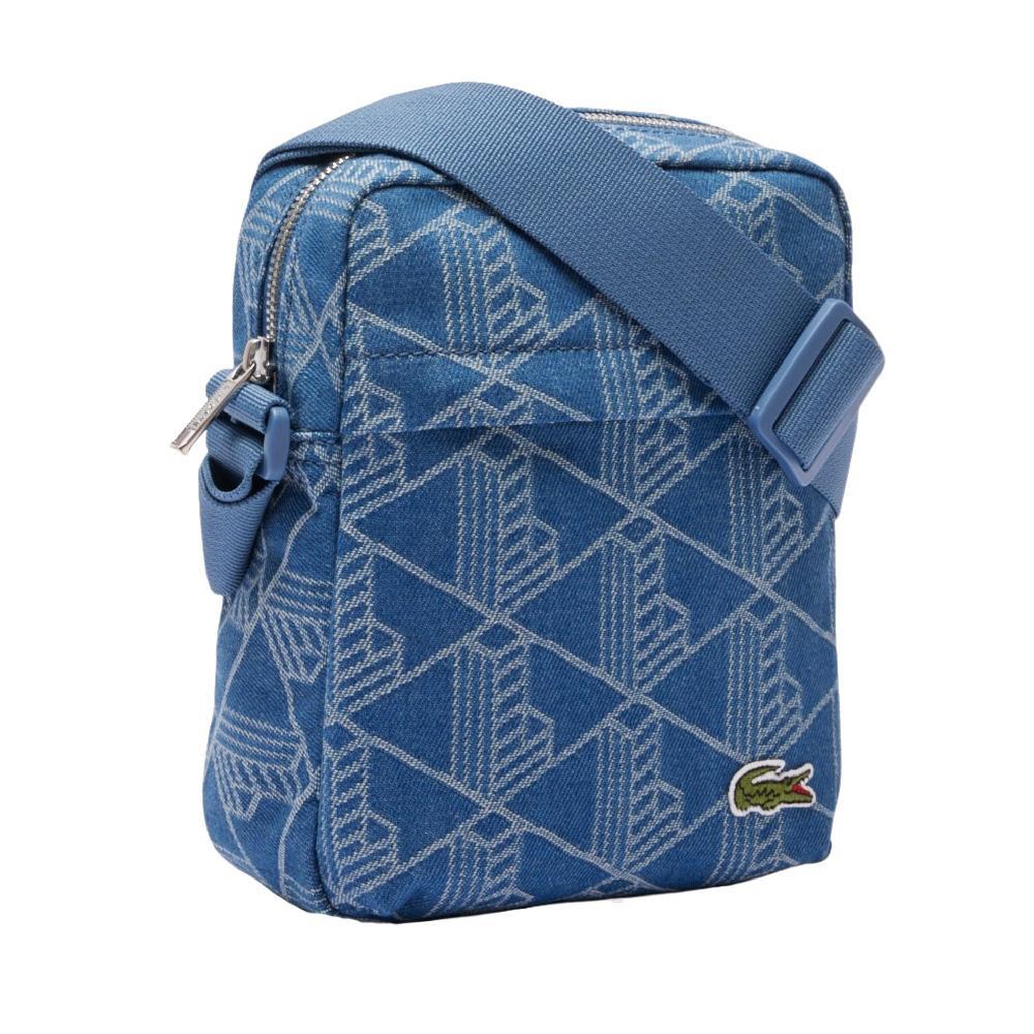 Voir la diapositive 3 : Lacoste Sacoche Bleu Homme Lacoste denim