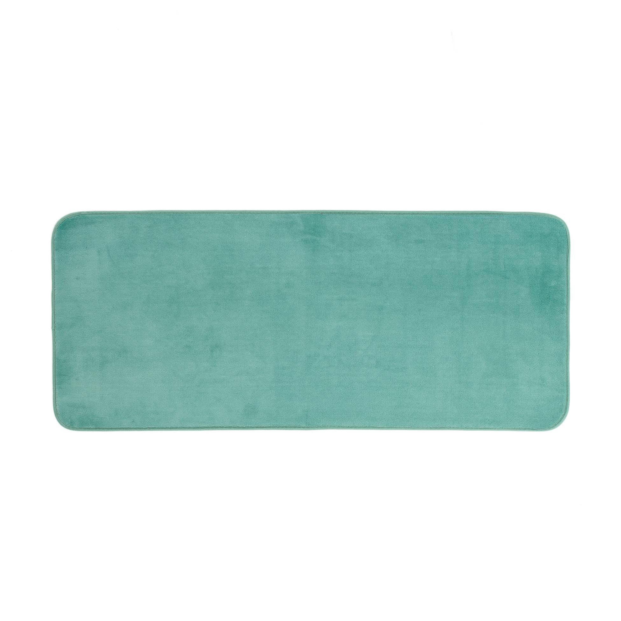 Eden Tapis de bain vitamine unie design et moderne. Coloris disponibles : Marron, Vert