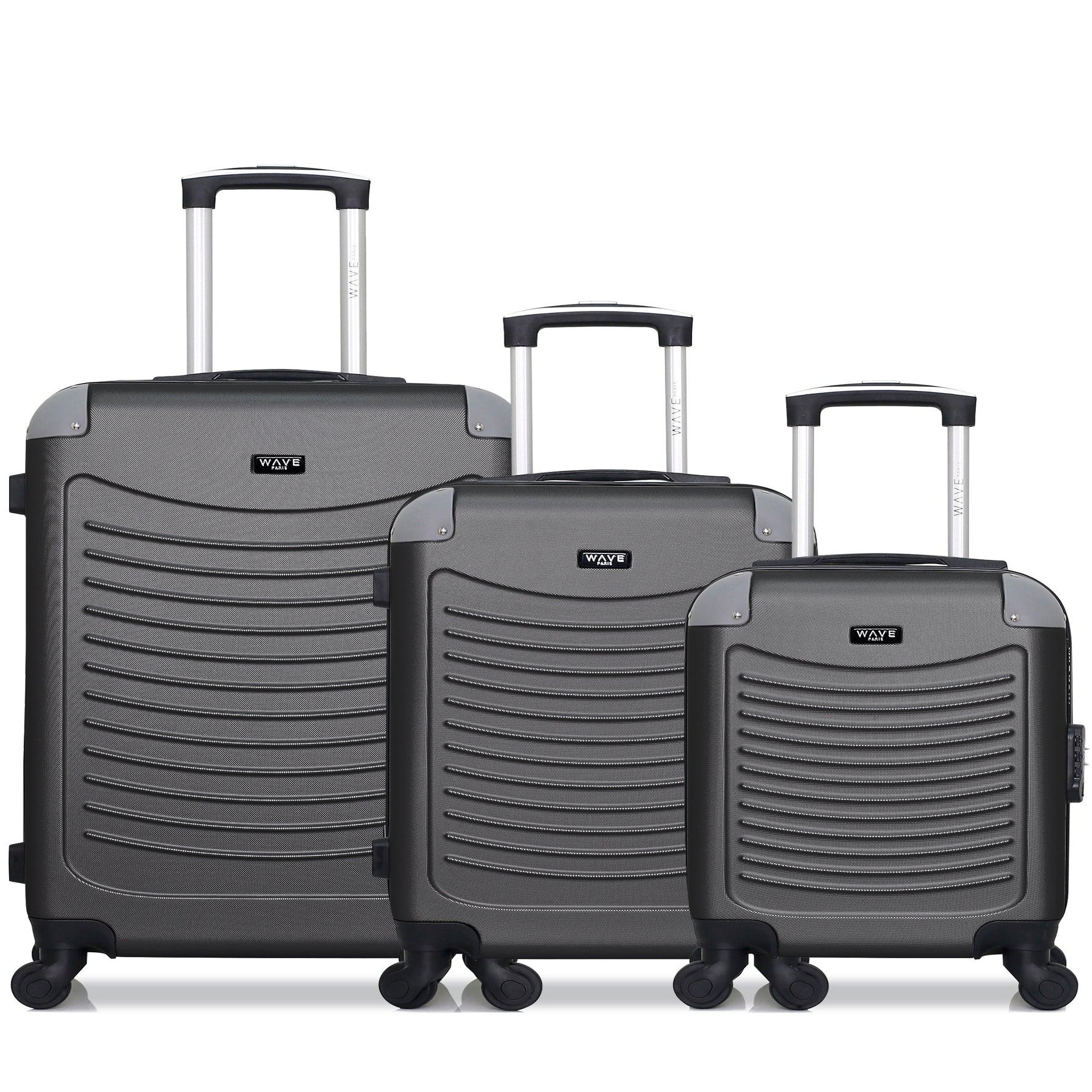 WAVE PARIS Wave paris - lot de 3 - valise weekend, valise cabine et valise cabine xxs congo
