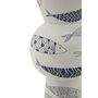 Voir la diapositive 3 : Paris Prix Vase Haut en Céramique  Poissons  38cm Multicolore