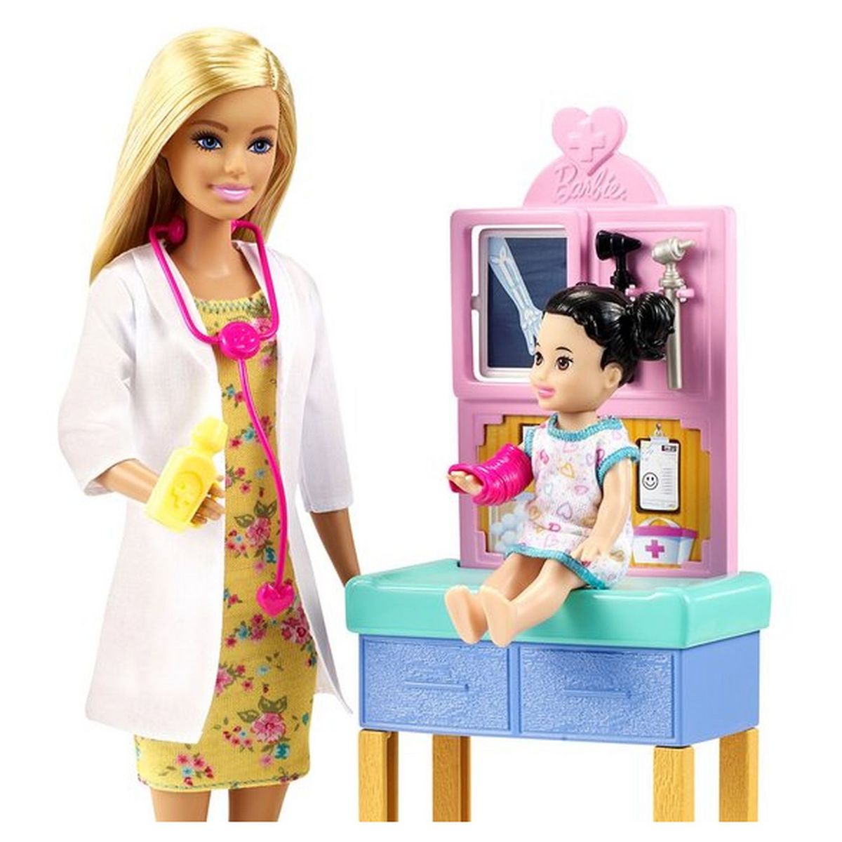 BARBIE Poupée Barbie Docteure