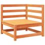 Voir la diapositive 4 : VIDAXL Salon de jardin 8 pcs marron cire bois de pin massif