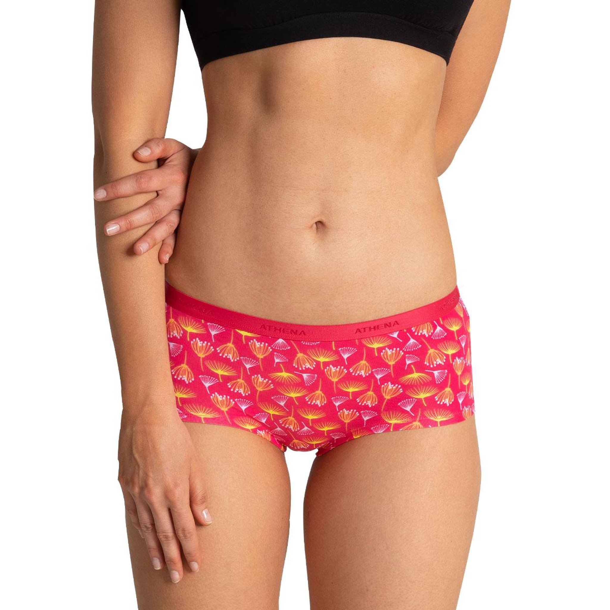 Voir la diapositive 5 : Athena Lot de 3 boxers femme Ecopack Mode