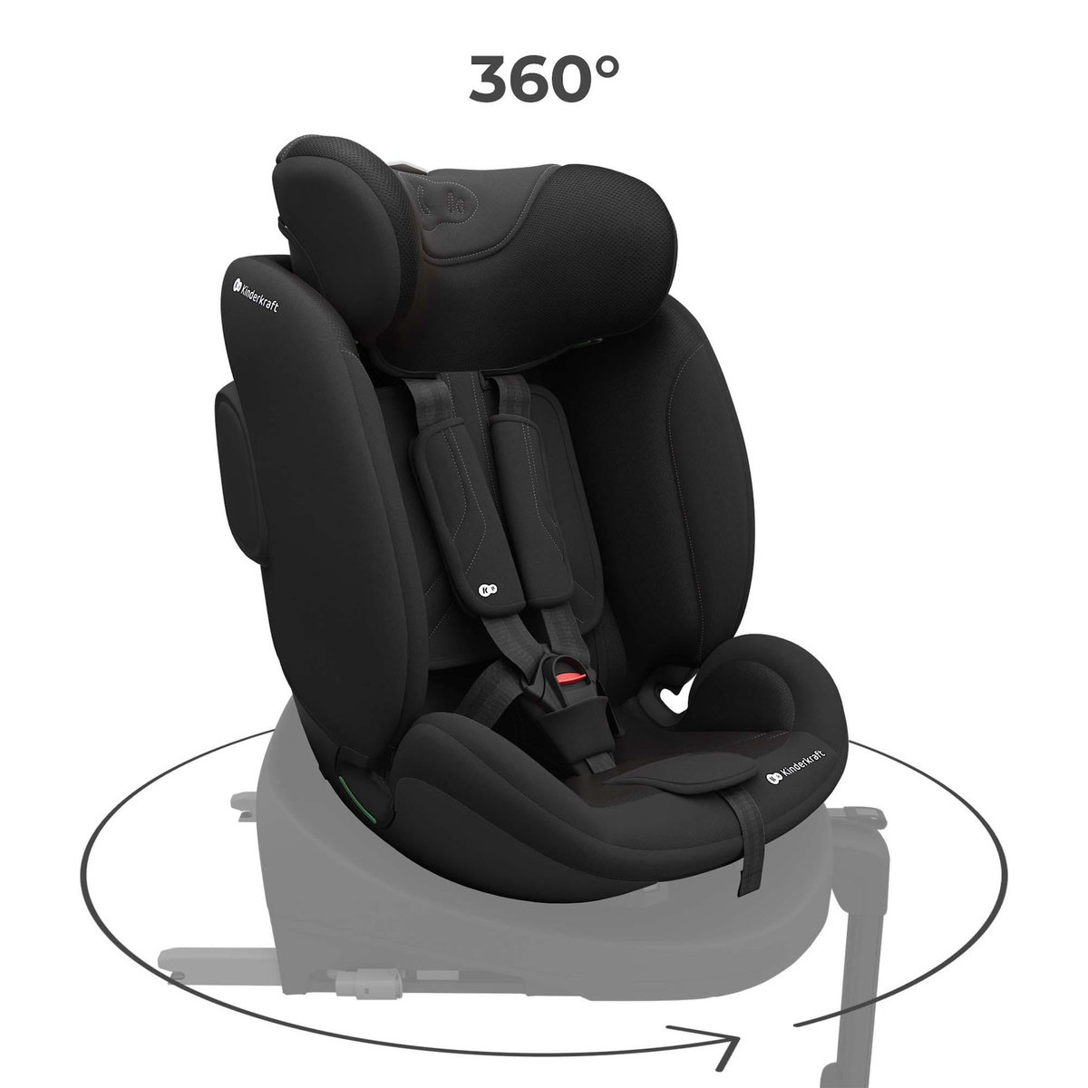 KINDERKRAFT Siège auto isofix enfant réglable