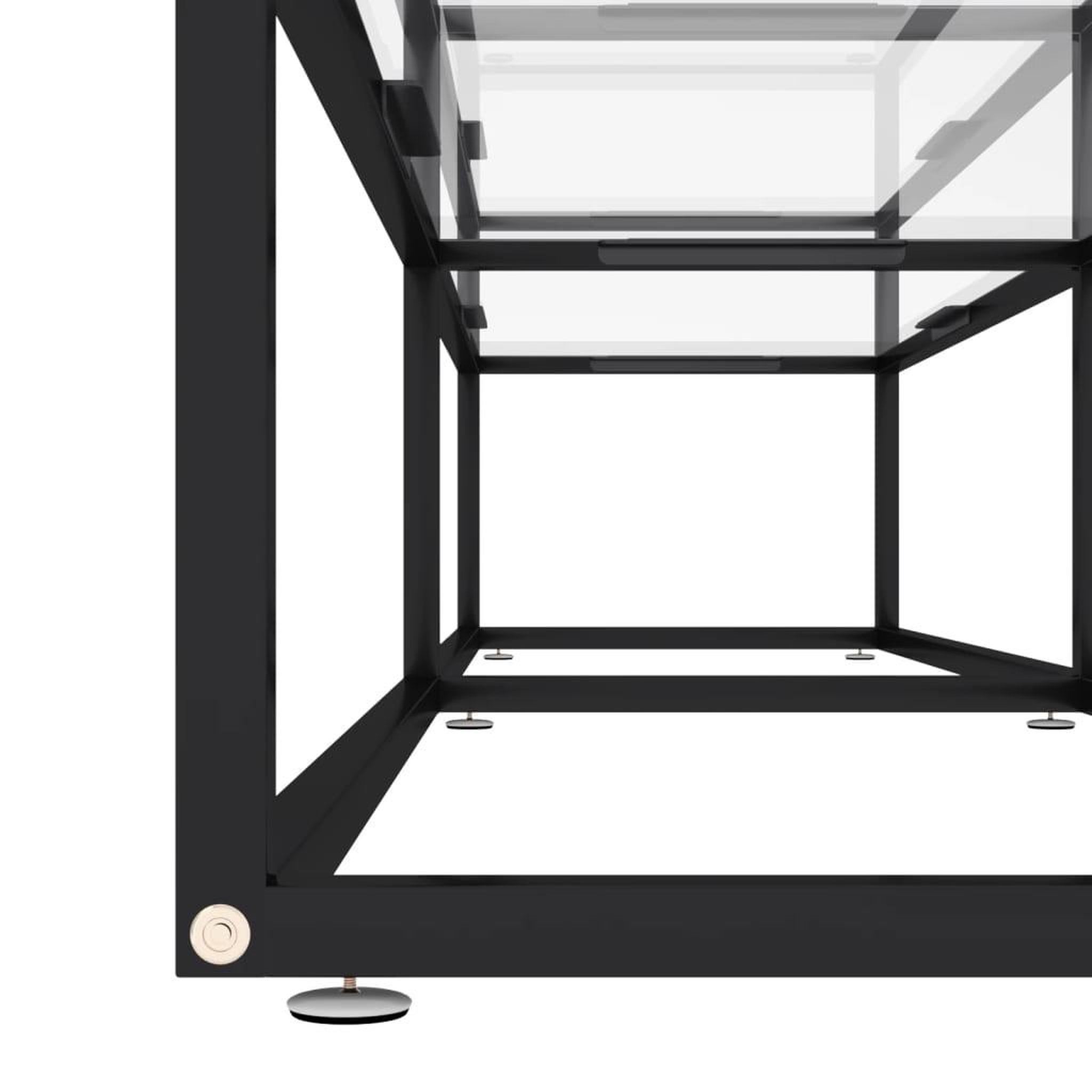 Voir la diapositive 5 : VIDAXL Meuble TV Transparent 180x40x40,5 cm Verre trempe