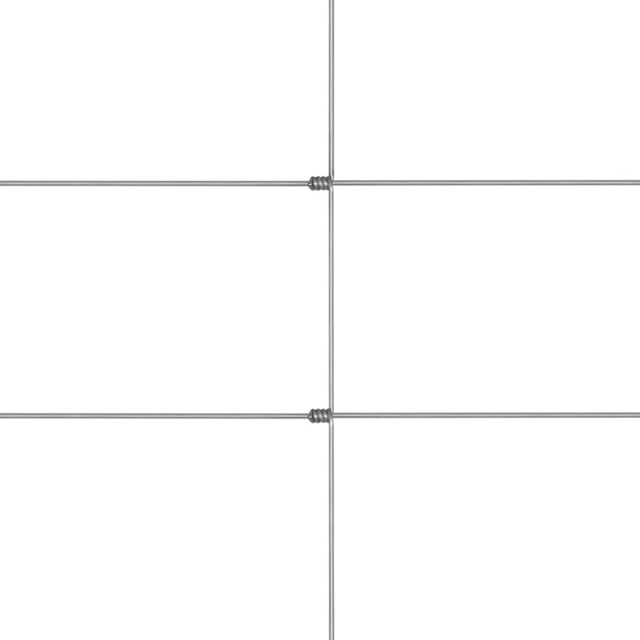 Voir la diapositive 4 : VIDAXL Cloture de jardin Acier galvanise 50 m 150 cm Argente