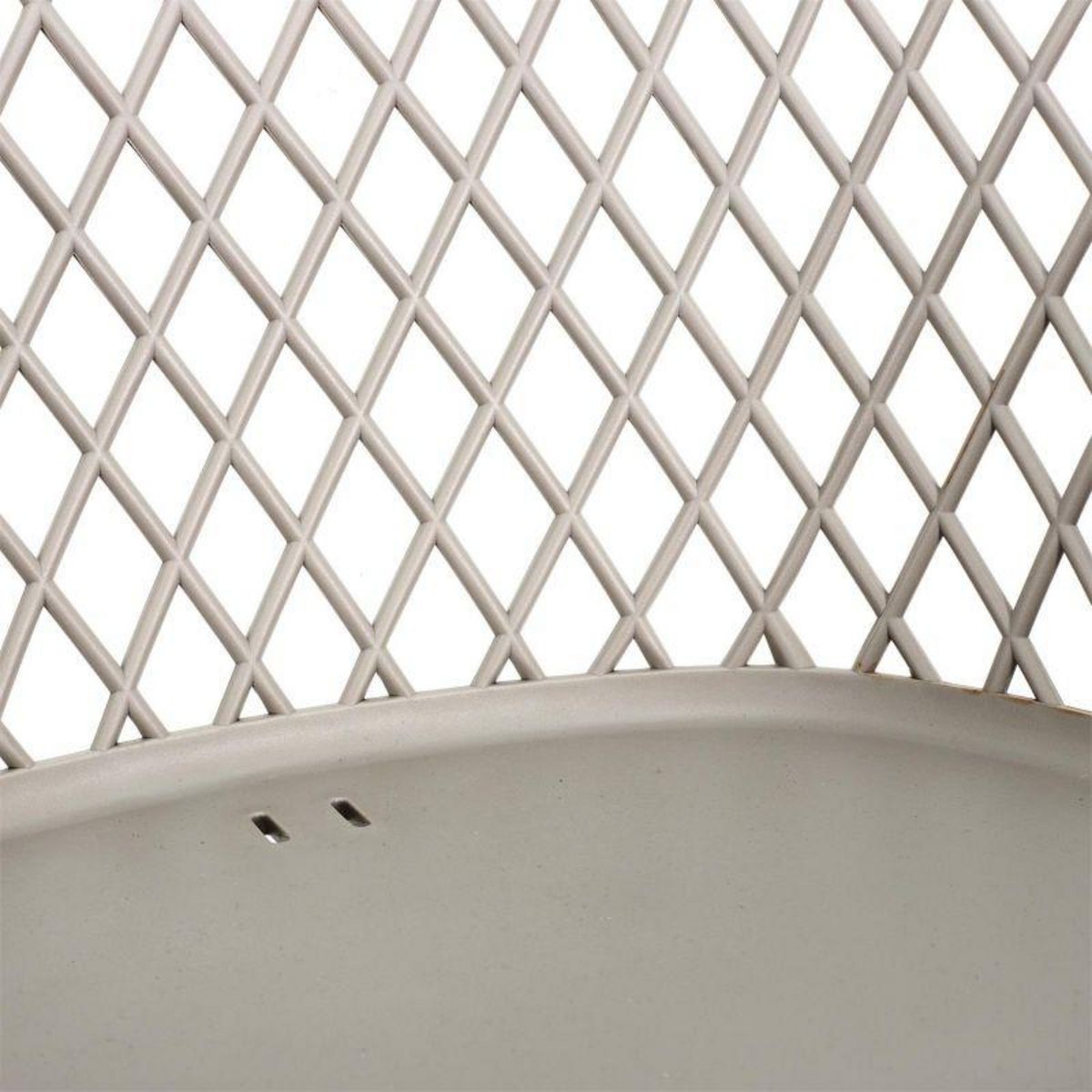 Paris Prix Lot de 4 Fauteuils Design  Malaga  80cm Taupe