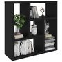 Voir la diapositive 3 : VIDAXL Etagere murale Noir 45,1x16x45,1 cm Bois d'ingenierie