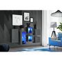 Voir la diapositive 3 : Paris Prix Meuble de Rangement  Switch IV  320cm Gris