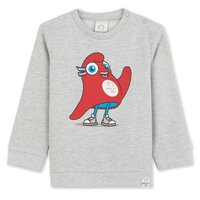 INEXTENSO T-shirt manches longues bleu bébé garçon LE ROI LION pas cher 