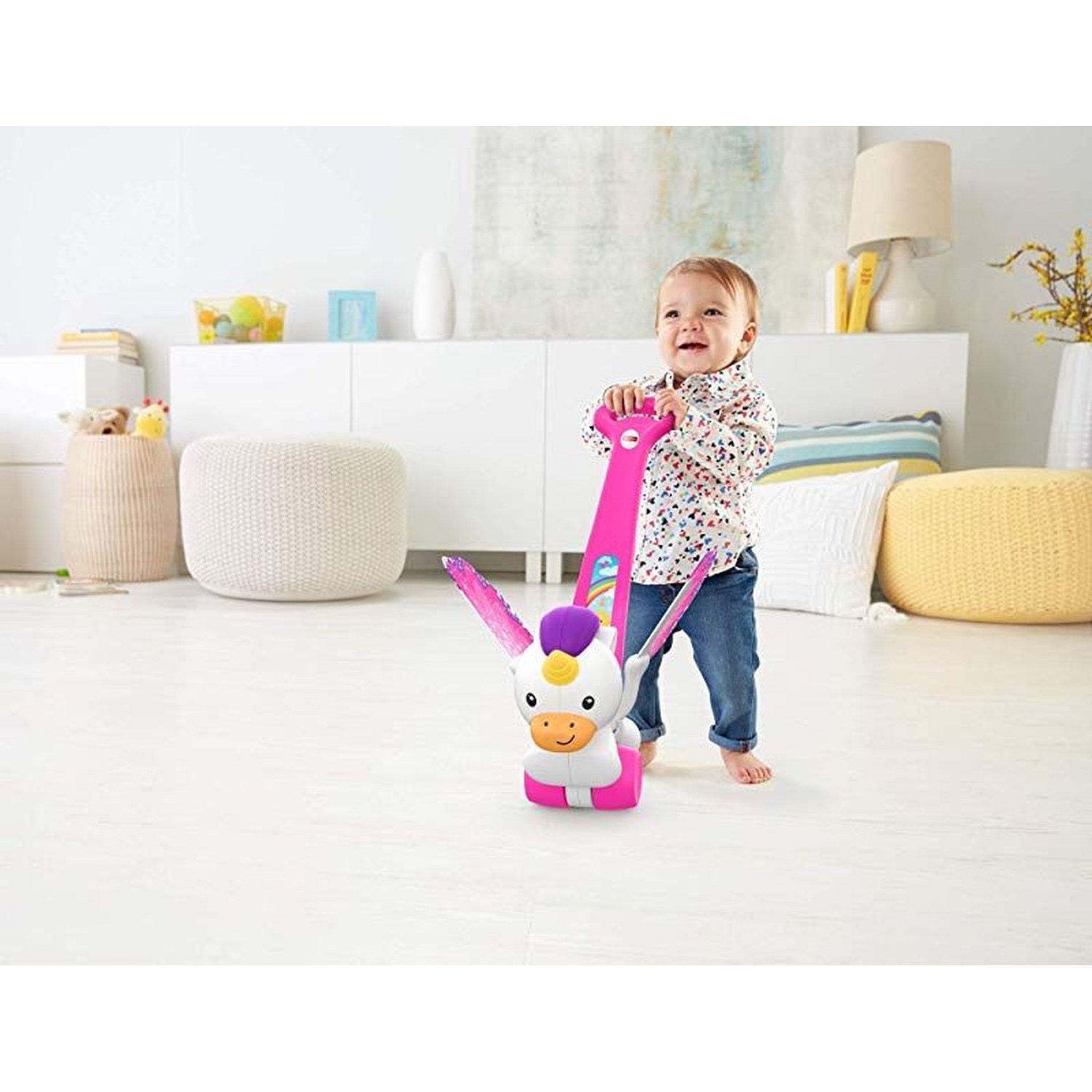 Voir la diapositive 3 : Fisher price Licorne Dream Land Push multicolore