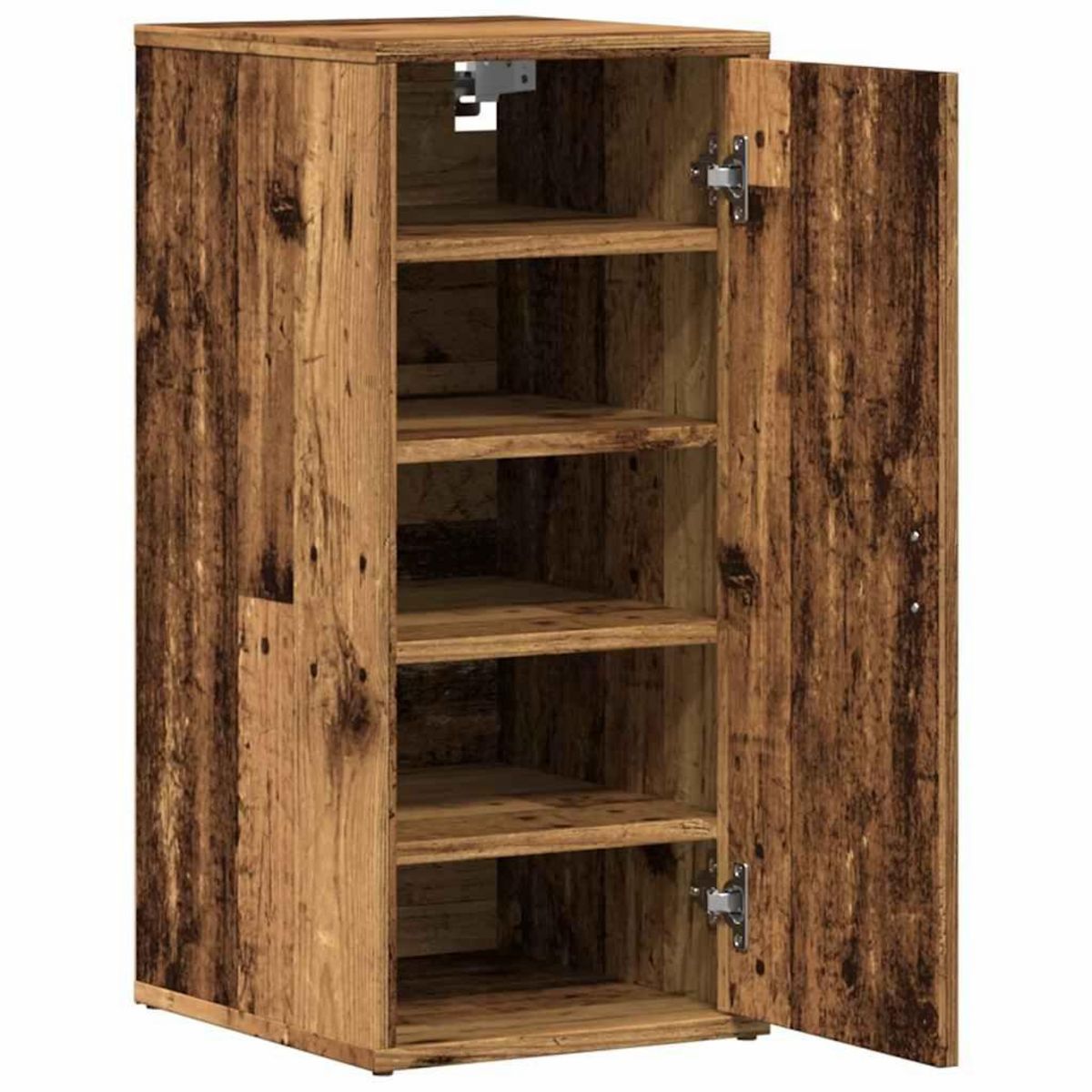 VIDAXL Armoire a chaussures vieux bois 32x35x70 cm bois d'ingenierie