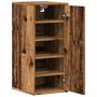 Voir la diapositive 5 : VIDAXL Armoire a chaussures vieux bois 32x35x70 cm bois d'ingenierie