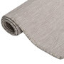 Voir la diapositive 3 : VIDAXL Tapis a tissage plat d'exterieur 200x280 cm Taupe