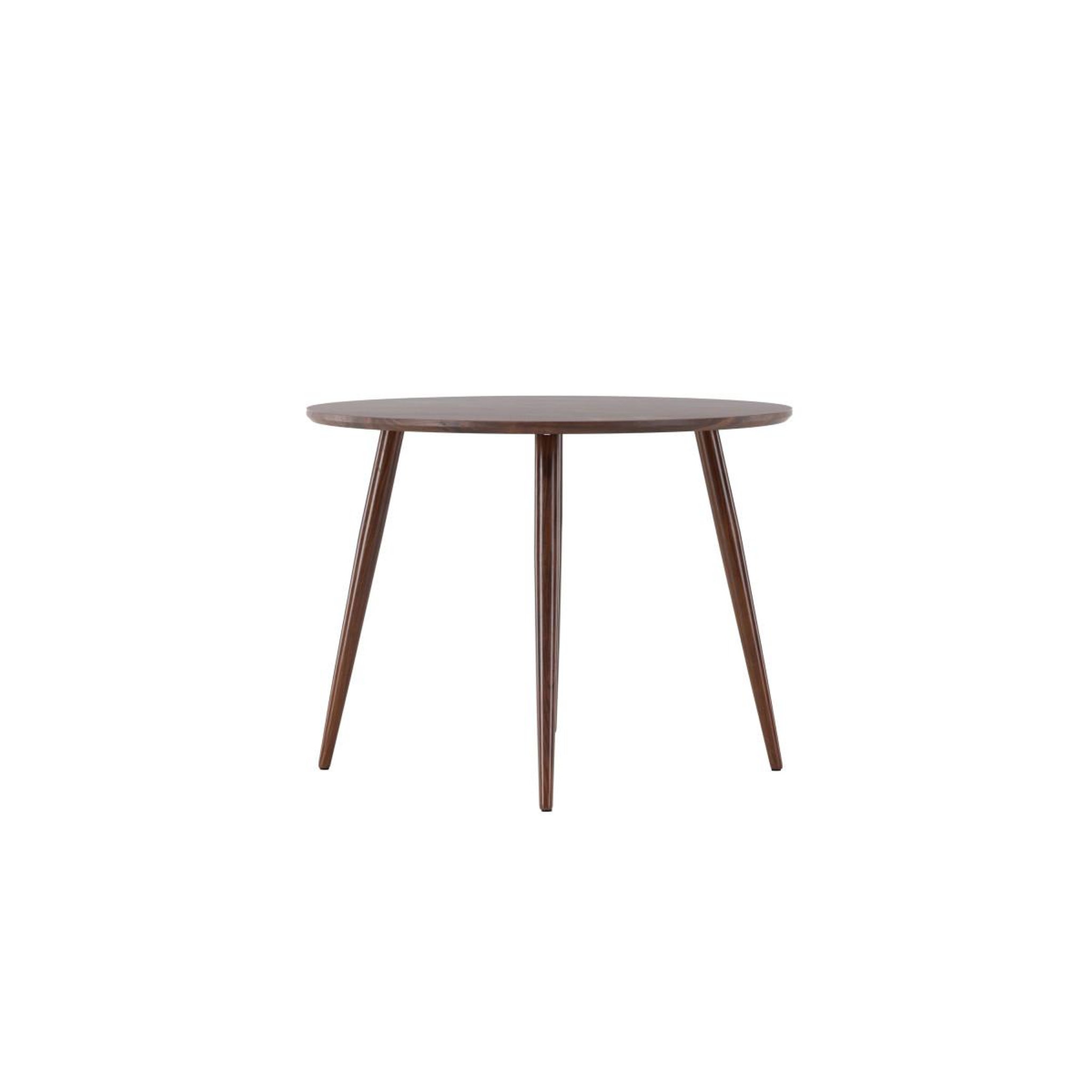 Voir la diapositive 2 : Paris Prix Table à manger ronde  sanford  100cm marron