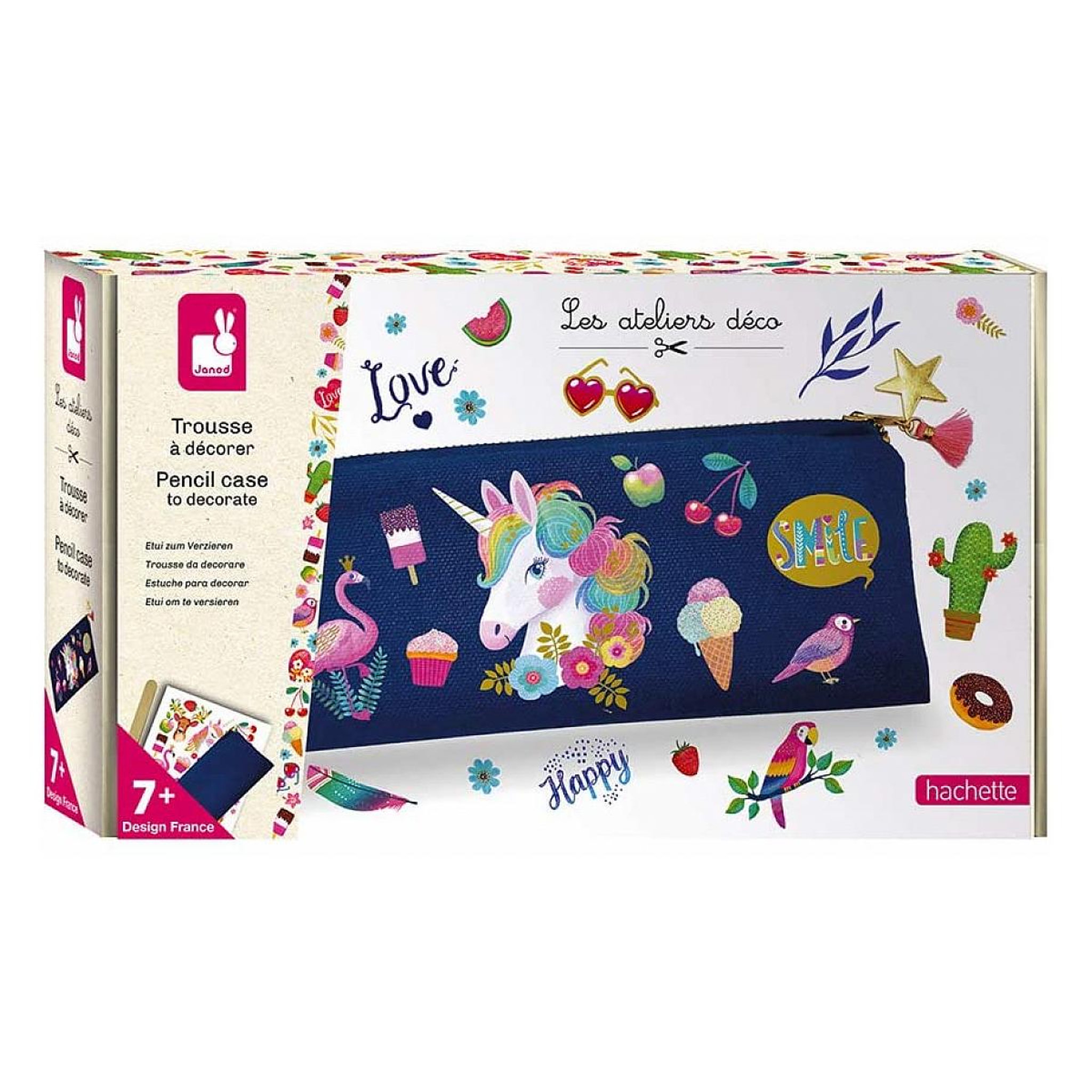 Voir la diapositive 2 : Juratoys-Janod Les ateliers deco, trousse a decorer