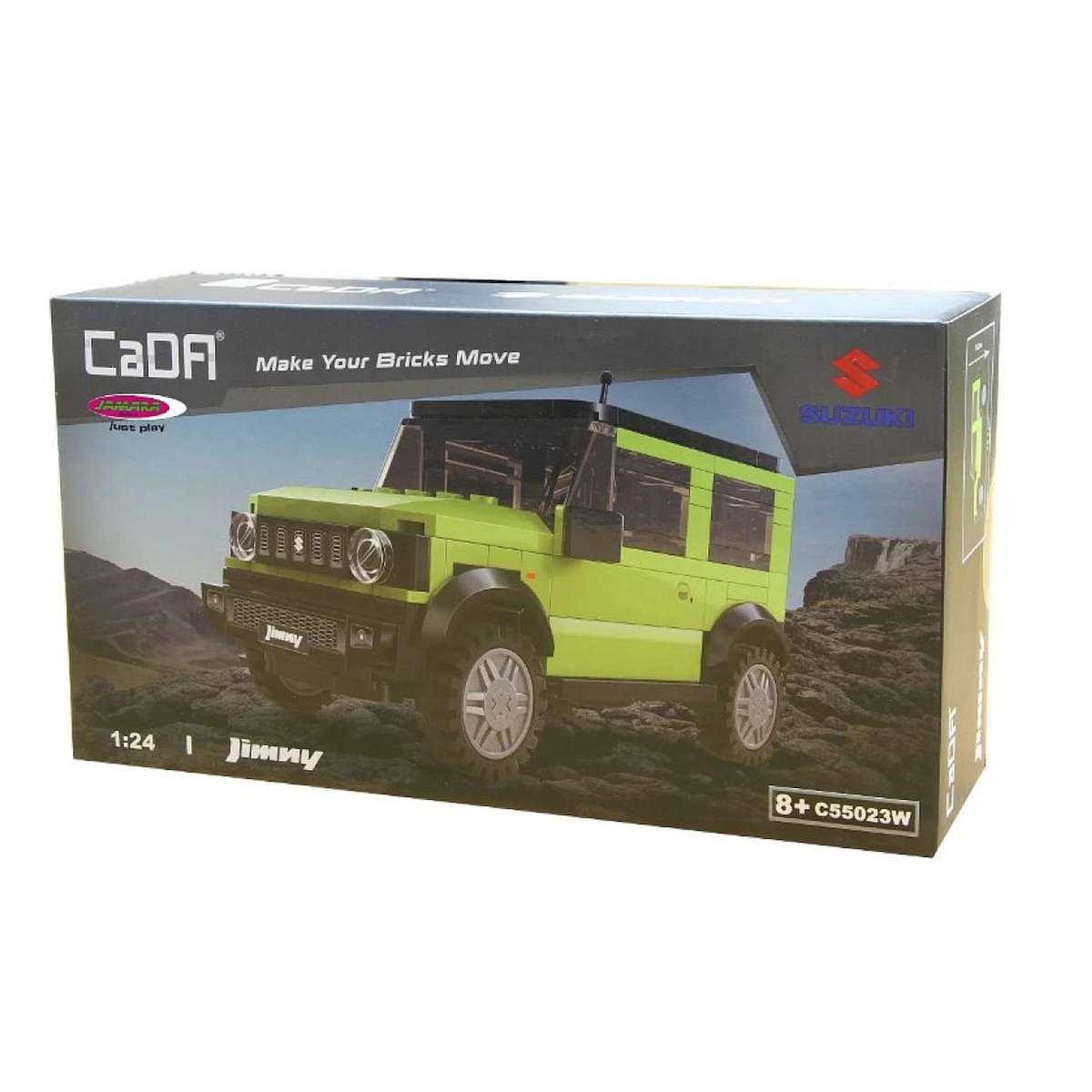 Jamara CaDA Suzuki Jimny 1:24 vert Bricks