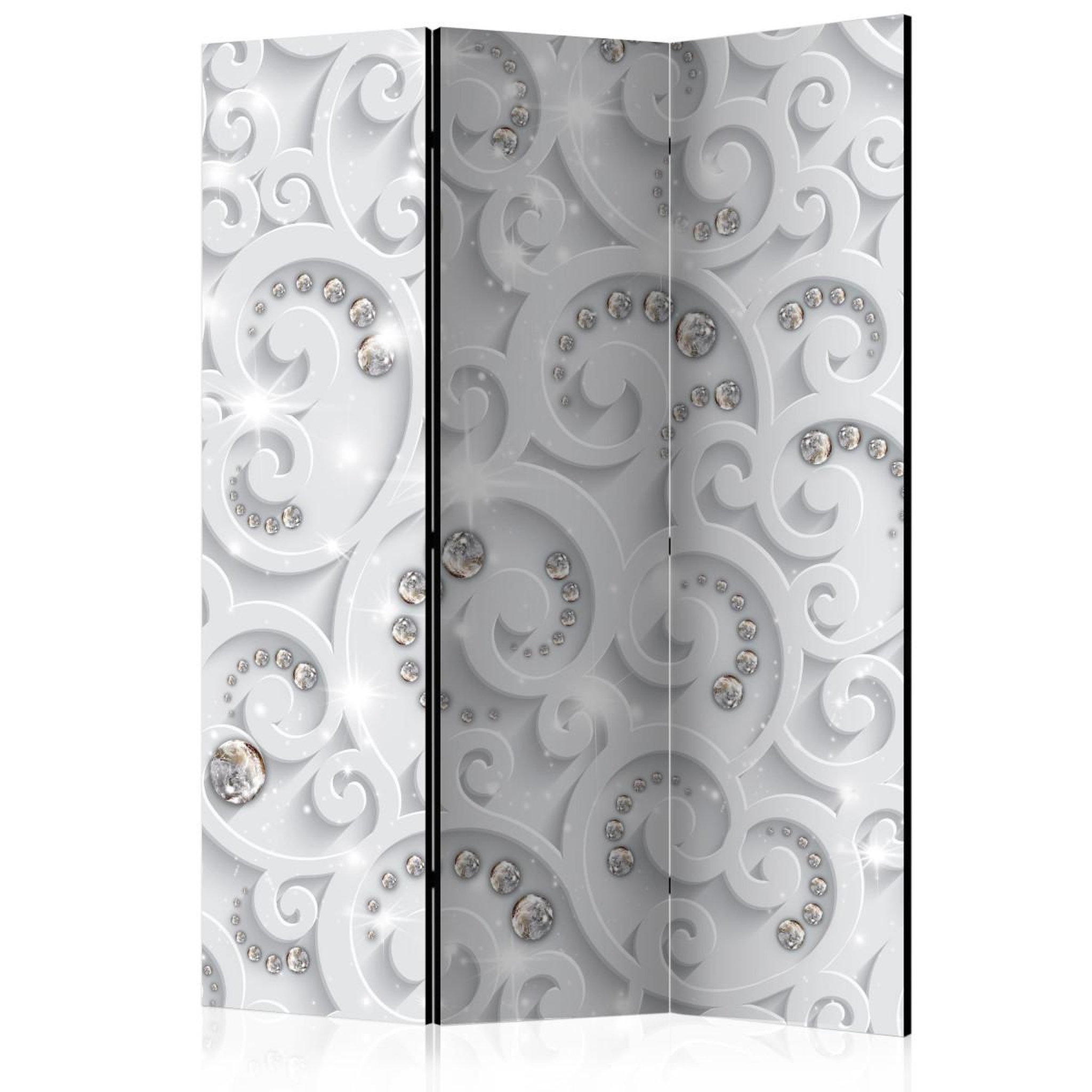 Paris Prix Paravent 3 volets  abstract glamor  135x172cm