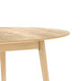Voir la diapositive 3 : Rendez vous déco Table ovale 6/8 personnes extensible en bois clair 170/200 cm-Eddy