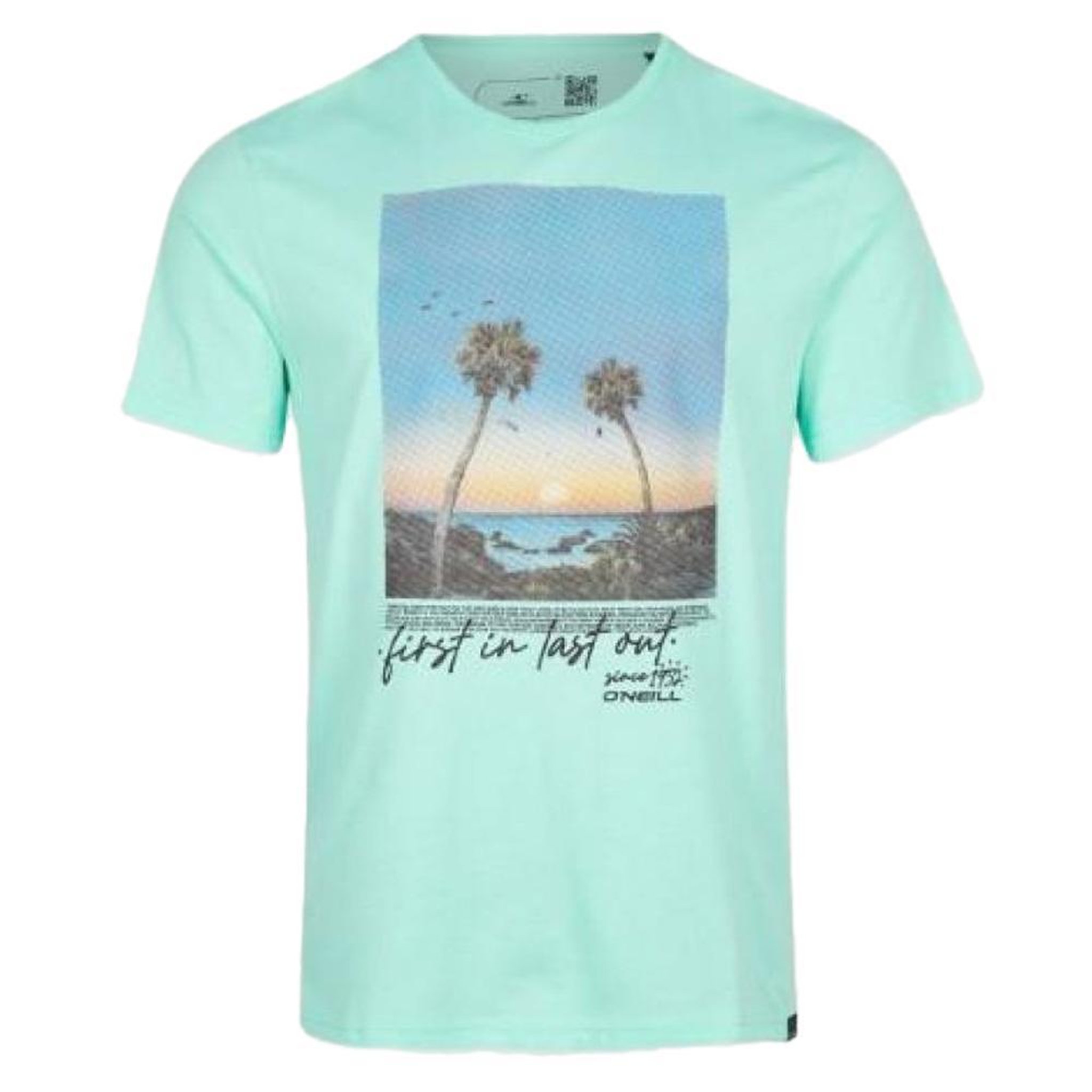 O'NEILL T-shirt Turquoise Homme O'Neill Loren. Coloris disponibles : Bleu