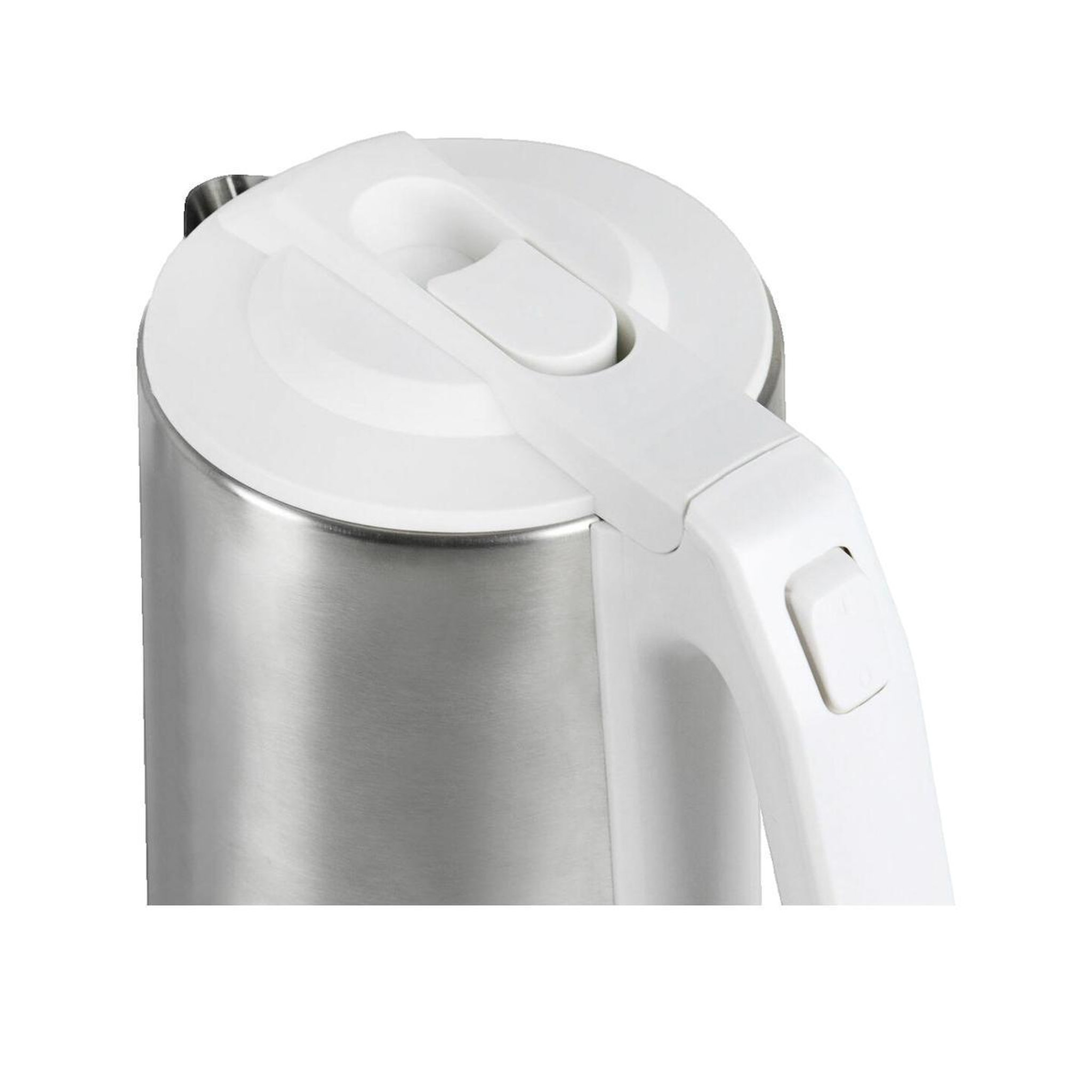 Voir la diapositive 2 : JATA Bouilloire jata 8421078038023 acier inoxydable et blanc