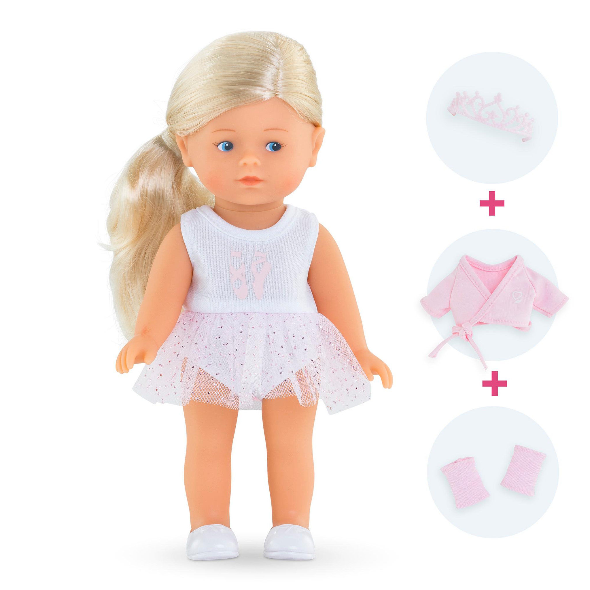 Corolle Coffret Poupée Mini Corolline Rosy Ballerine