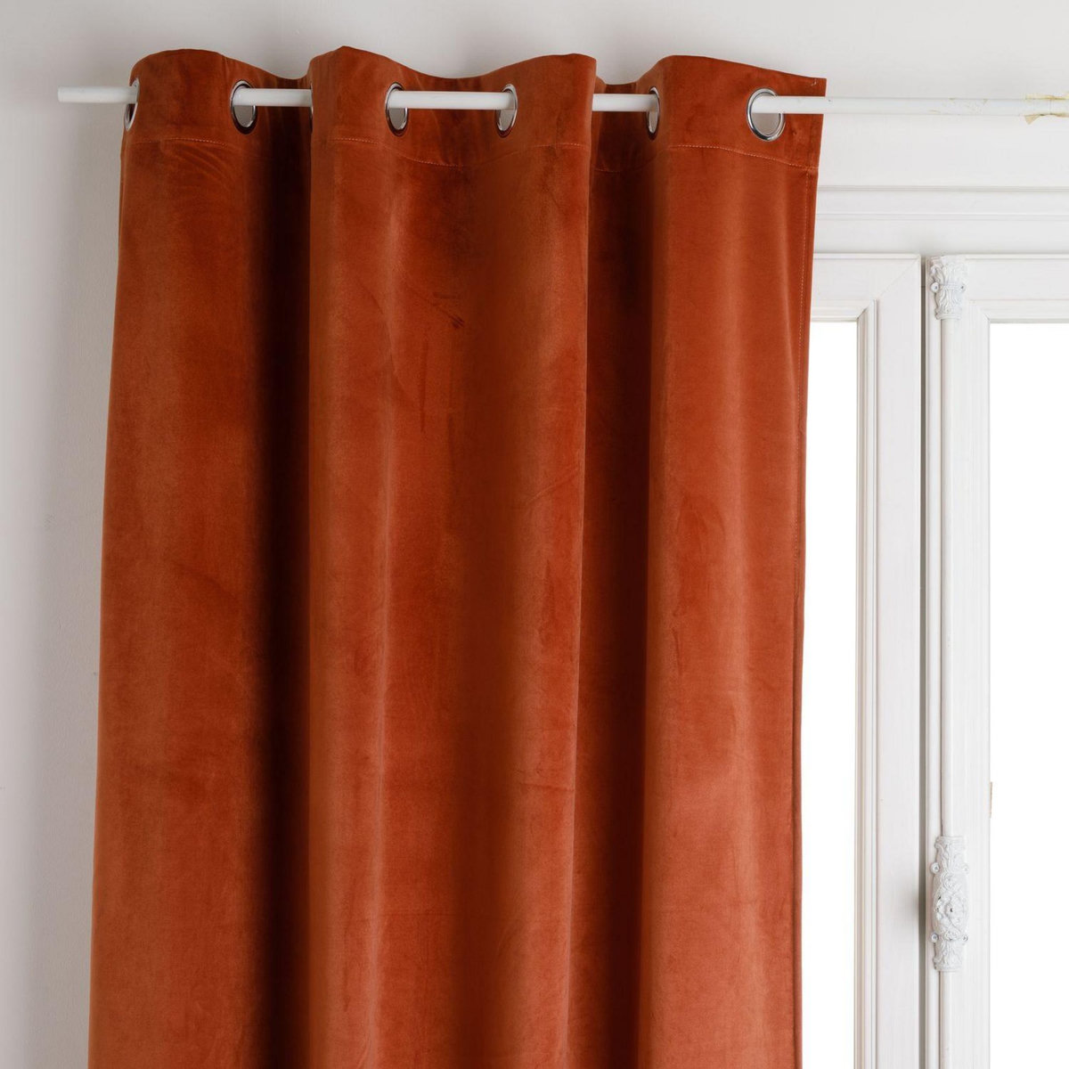 ATMOSPHERA Rideau occultant en velours COCON