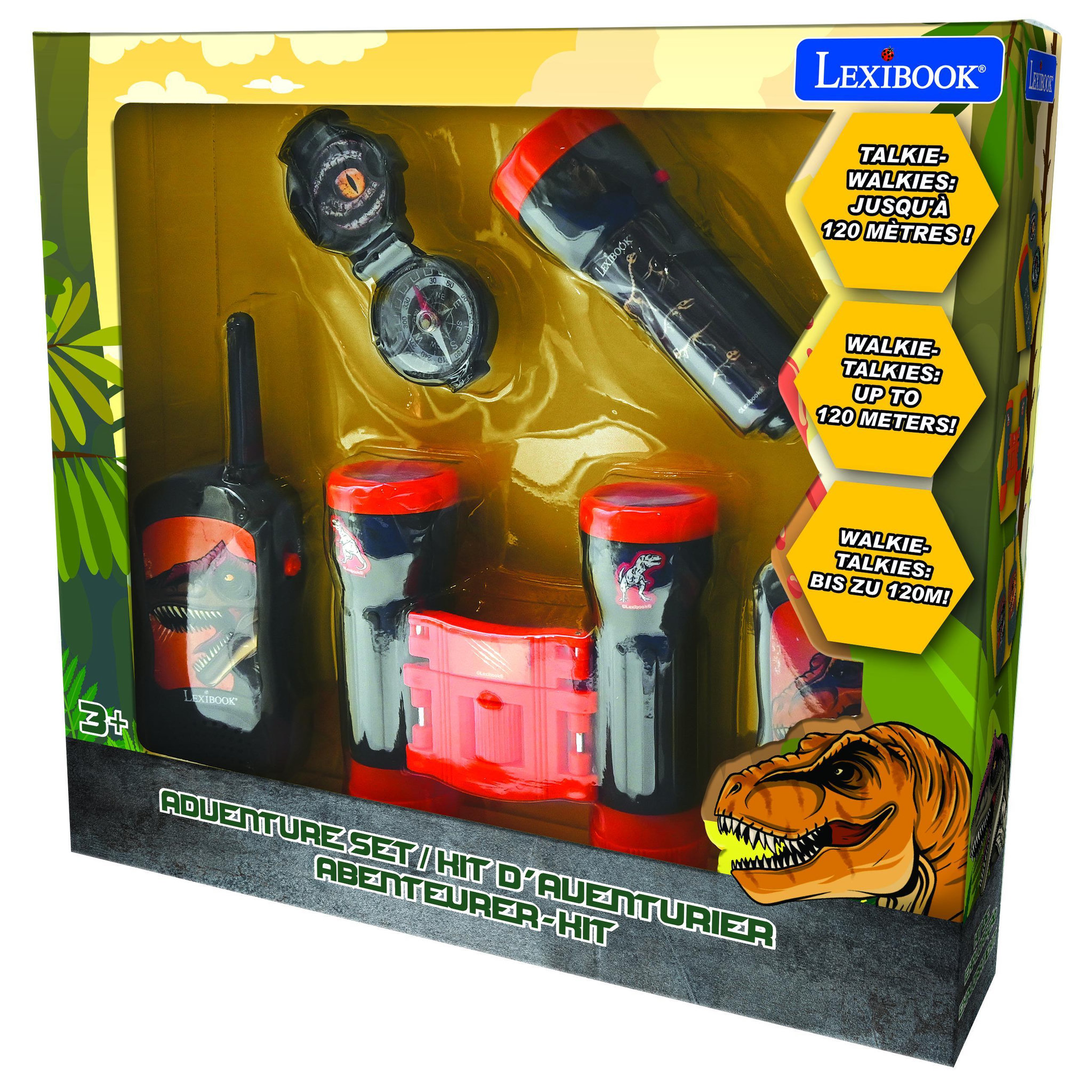 Voir la diapositive 6 : Lexibook Kit d'aventurier Dinosaure
