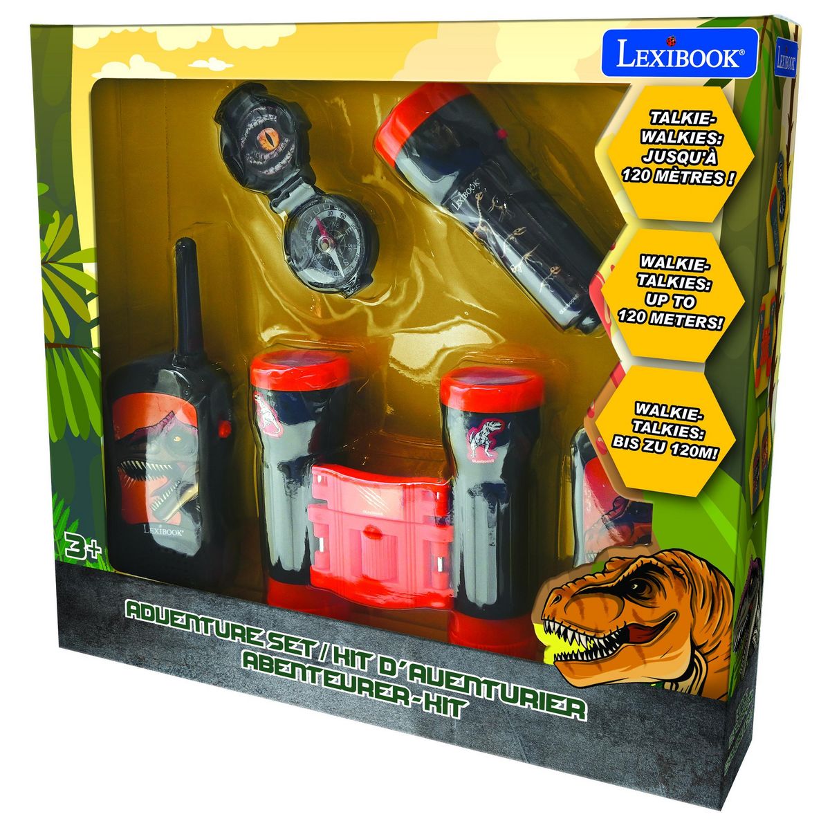 Lexibook Kit d'aventurier Dinosaure