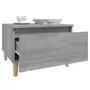 VIDAXL Tables d'appoint 2 pcs Sonoma gris 50x46x35 cm Bois ingenierie