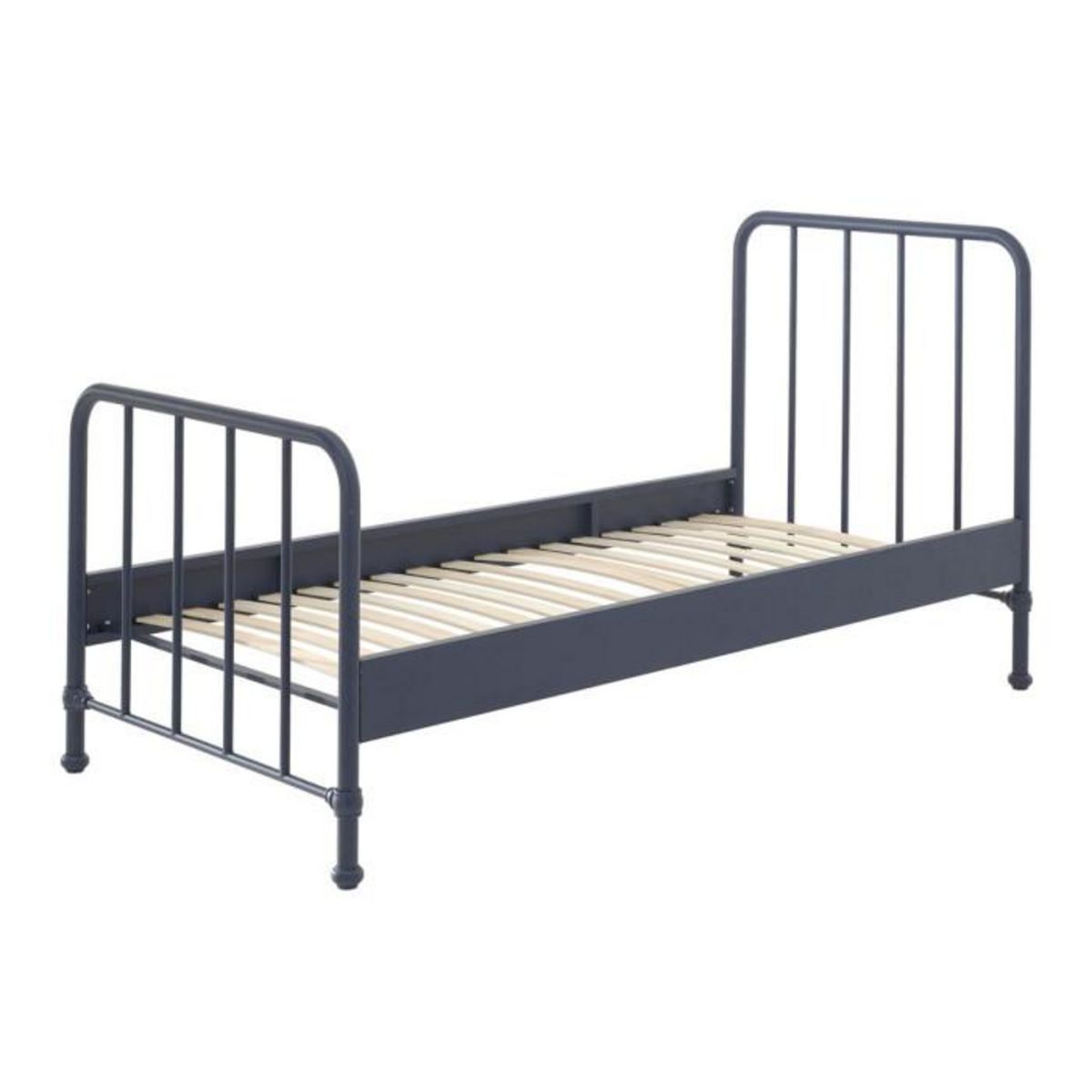 Paris Prix Lit Enfant  Bronxx  90x200cm Bleu Mat