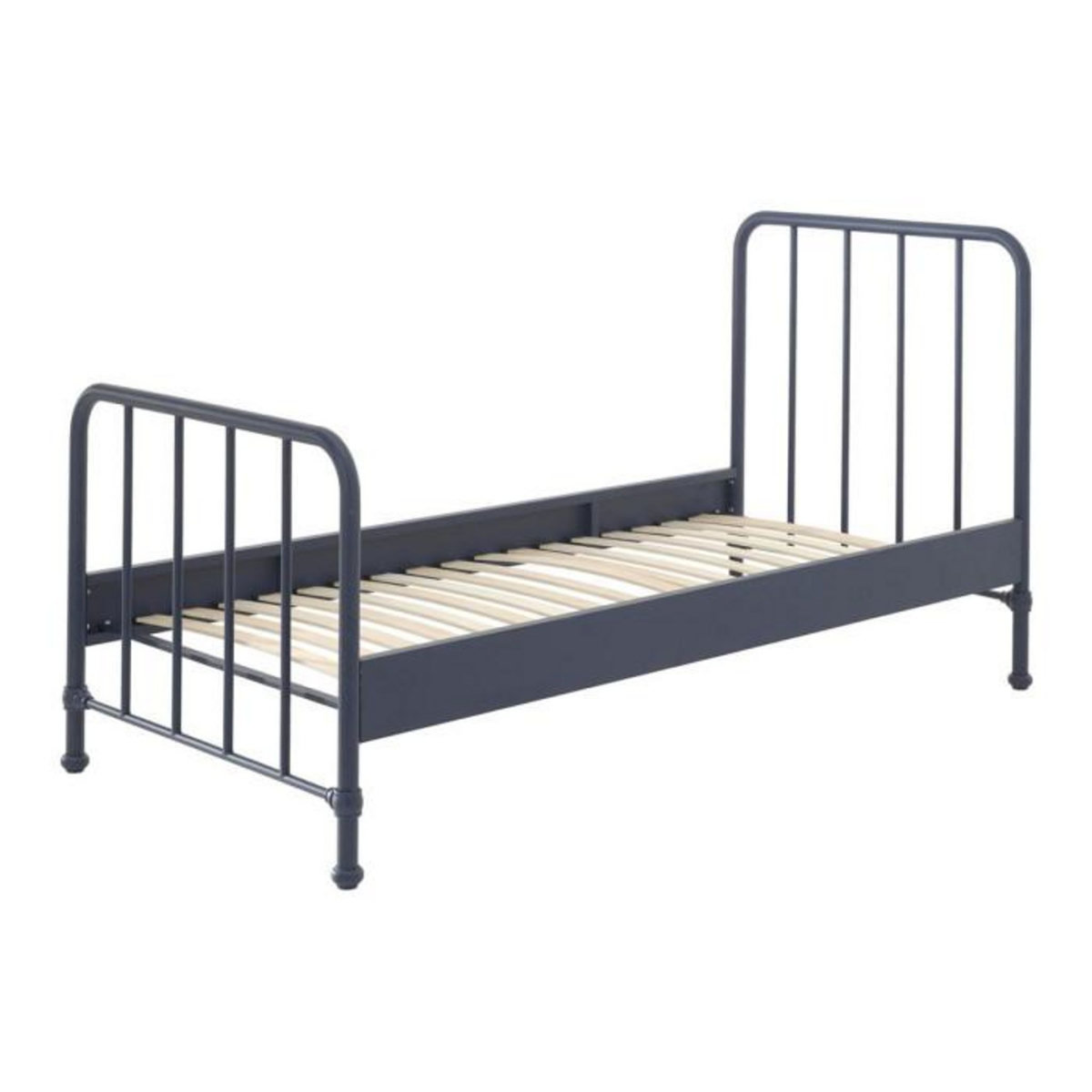 Paris Prix Lit Enfant  Bronxx  90x200cm Bleu Mat