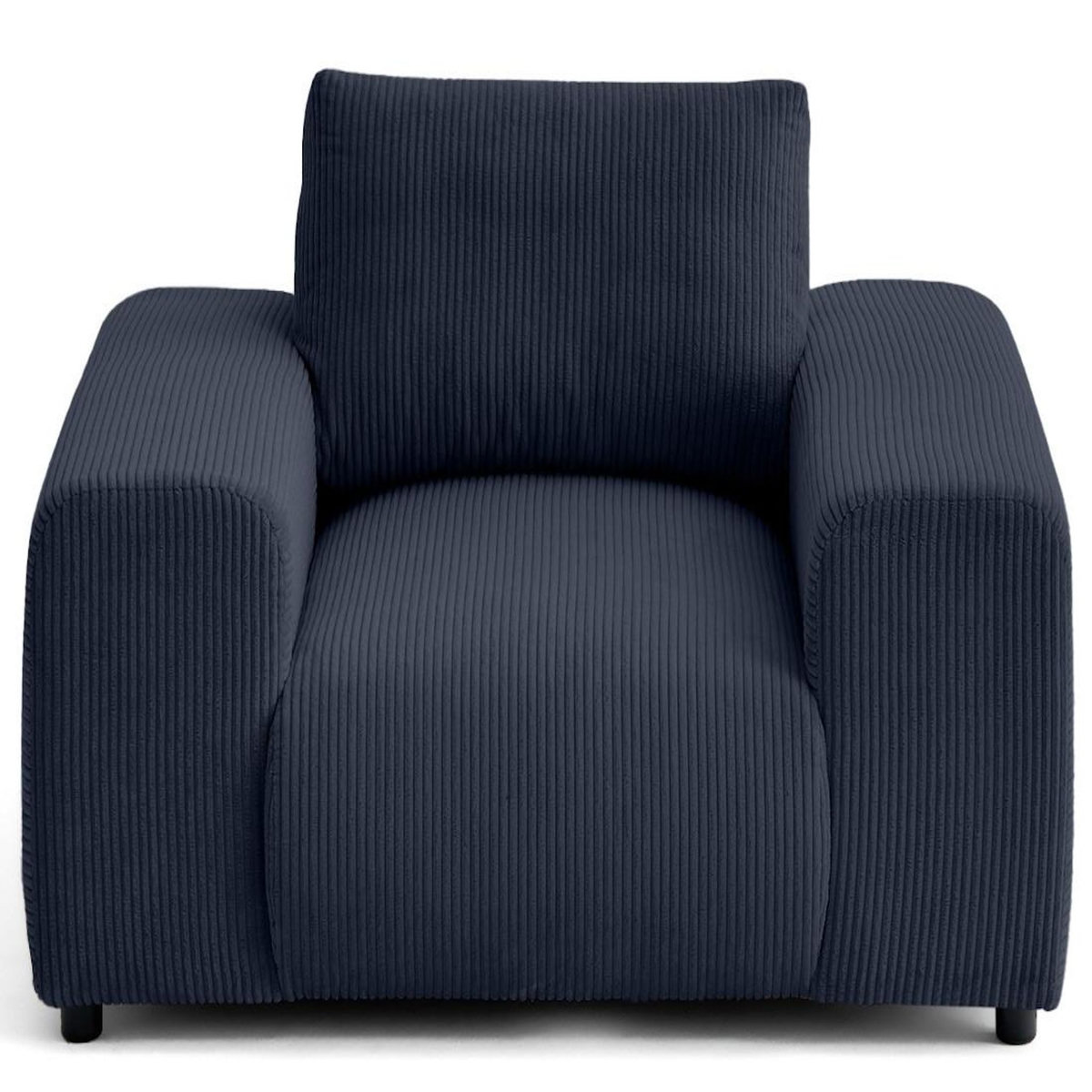 LISA DESIGN Garance - fauteuil en velours côtelé