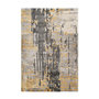 Voir la diapositive 1 : Paris Prix Tapis Rétro Motif Imprimé  Sinai II  Gris & Bleu