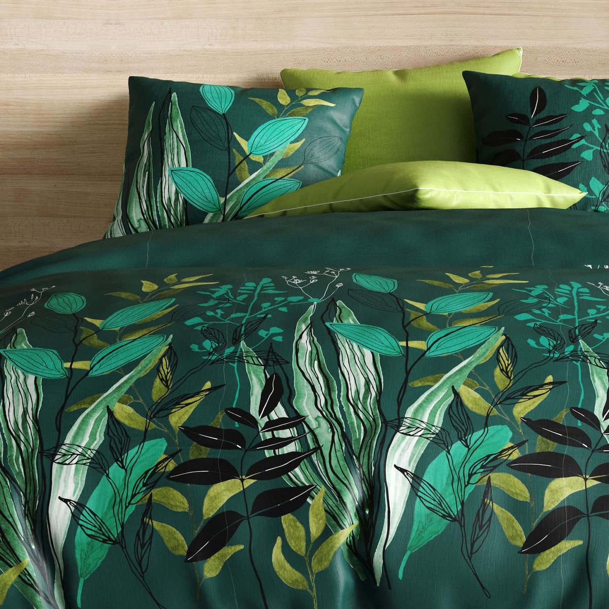 Les Ateliers du Linge Parure housse de couette 100% coton 57fils-miwa