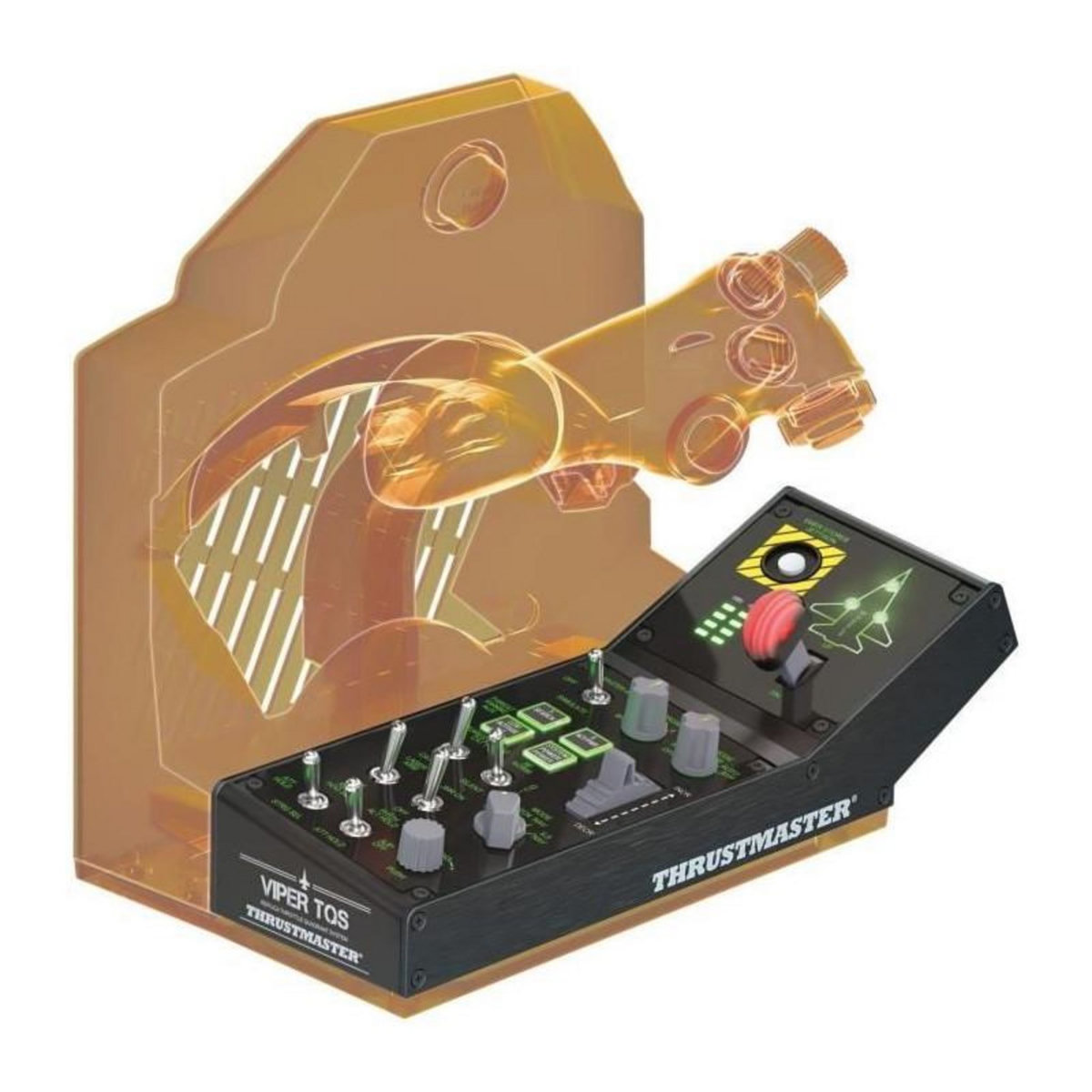 Thrustmaster Panneau de commande de cockpit - THRUSTMASTER - Viper Panel - Noir