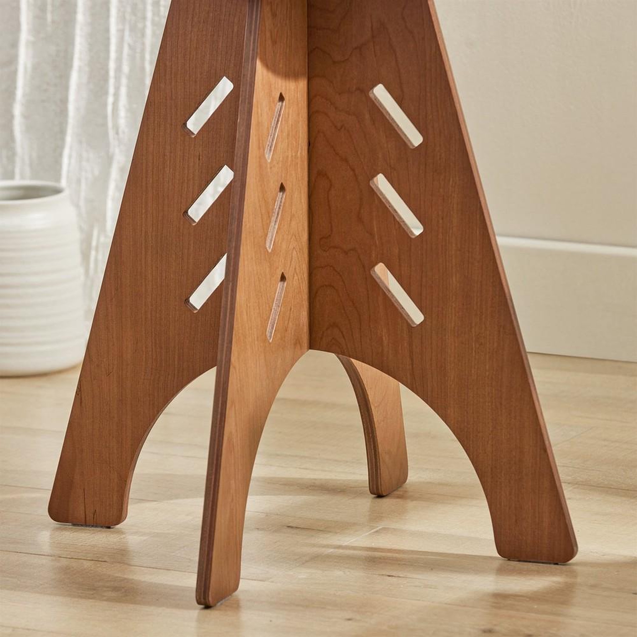 Voir la diapositive 6 : SOBUY SoBuy - Table D'appoint - Brun Clair - 32x32x48.5cm - Moderne - HFBT01-K