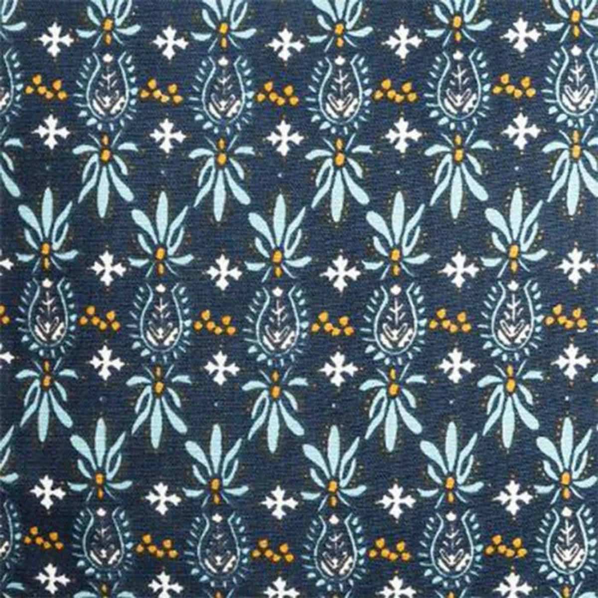 ATMOSPHERA Housse de Coussin  Exotiq  40x40cm Bleu & Jaune