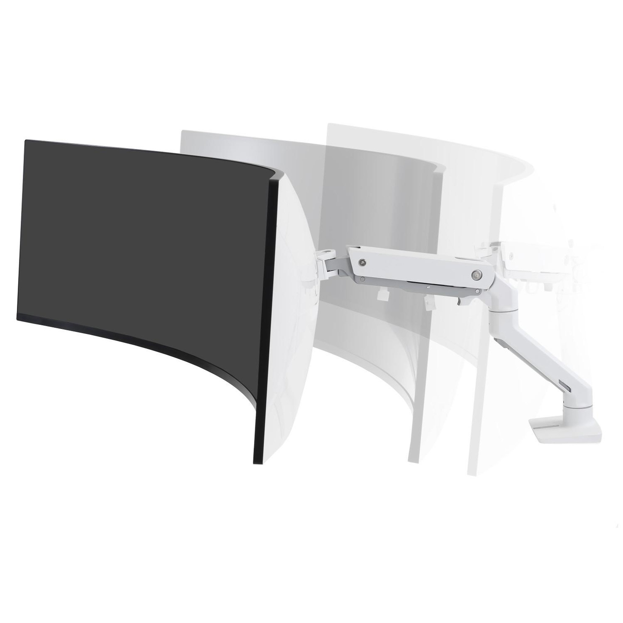Voir la diapositive 3 : Ergotron Ergotron hx series 45-647-216 support d'écran plat pour bureau 124,5 cm (49 )