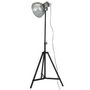 Voir la diapositive 5 : VIDAXL Lampadaire 25 W argent vintage 61x61x90/150 cm E27