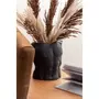 PRESENT TIME Vase Cache Pot en polyrésine - Modèle Mâle - Noir